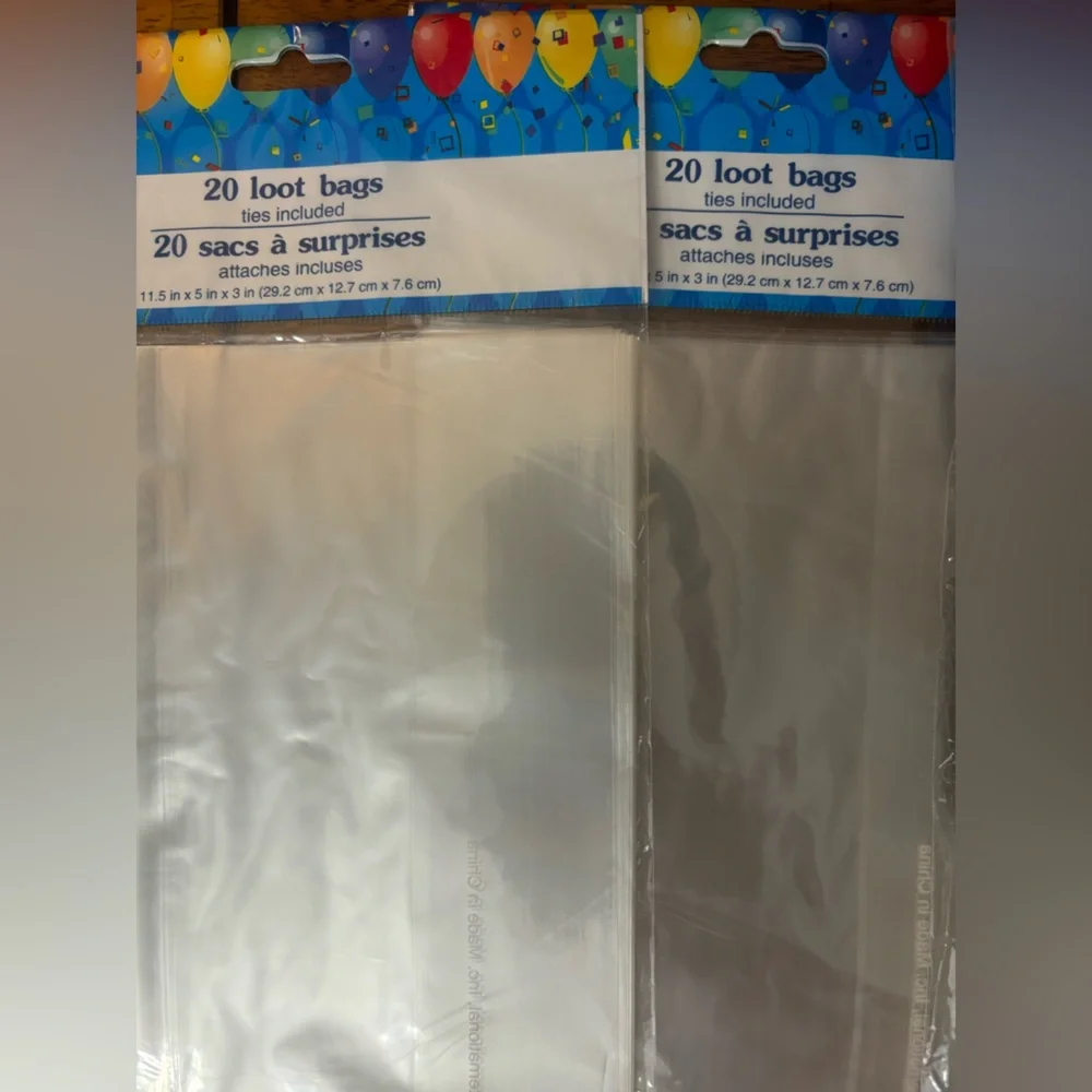 65 bags total Bundle of three Loot Bags.